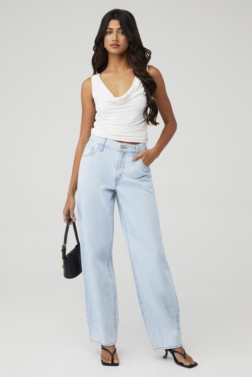 Levis high waisted dad 2024 jeans