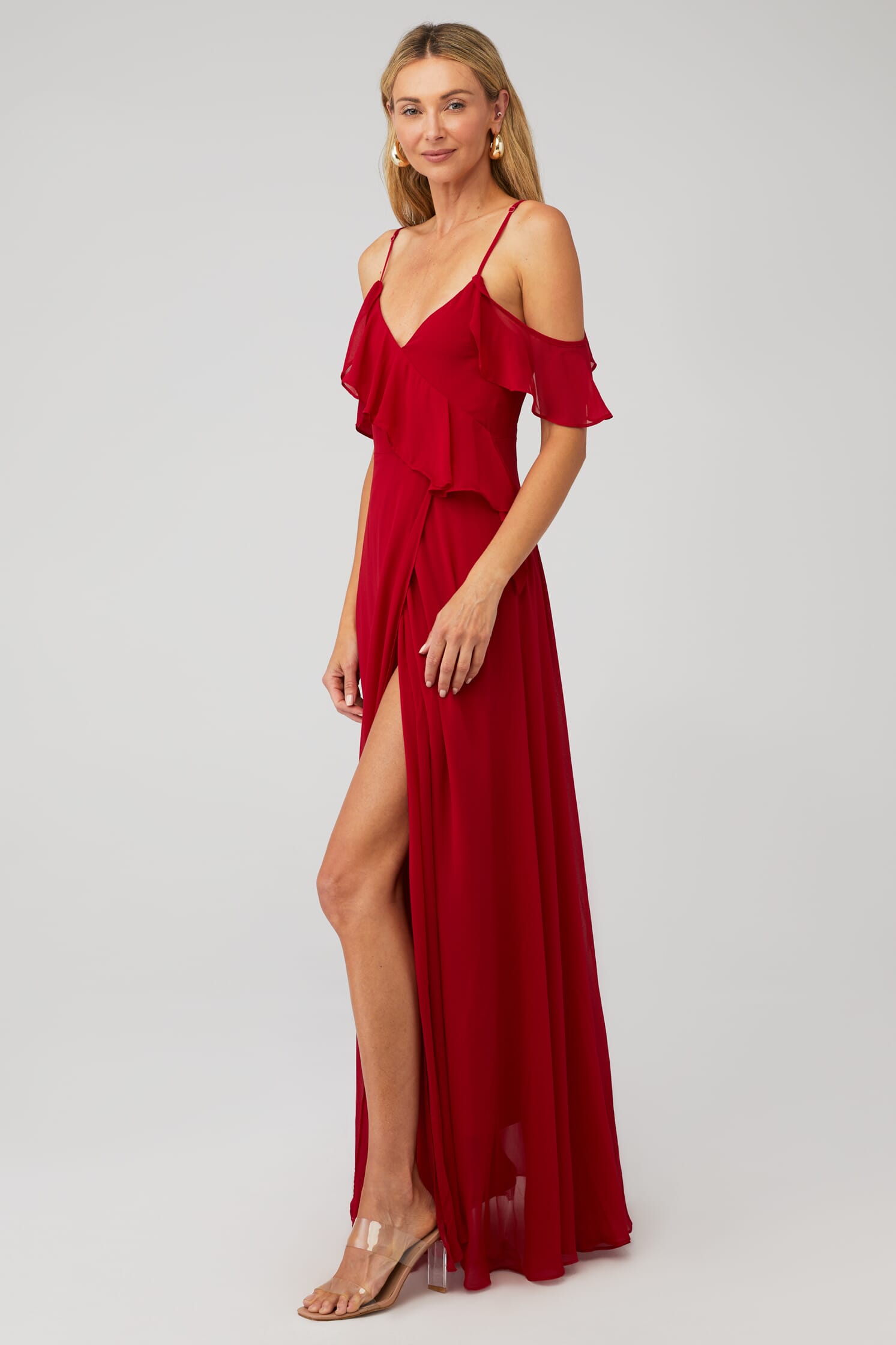 chinese dress ladies Kim Maxi Dress – Retrofete main image 0