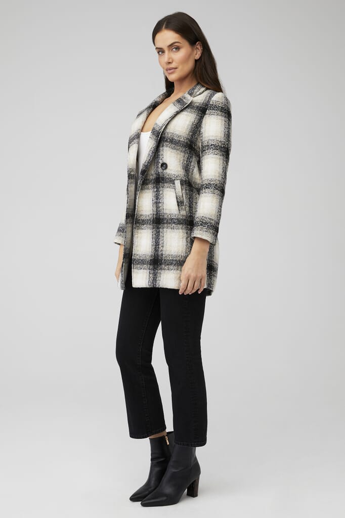 LBLC THE LABEL | Becca Jacket in Plaid | FashionPass