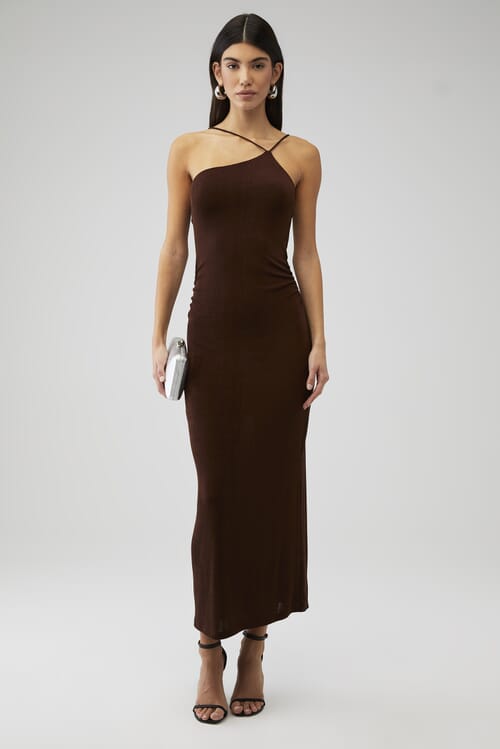 SIGNIFICANT OTHER Bella Dress in Chocolate FashionPass