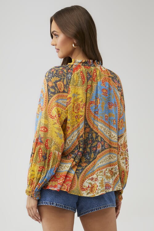 Spell | Belladonna Blouse in Kaleidoscope| FashionPass
