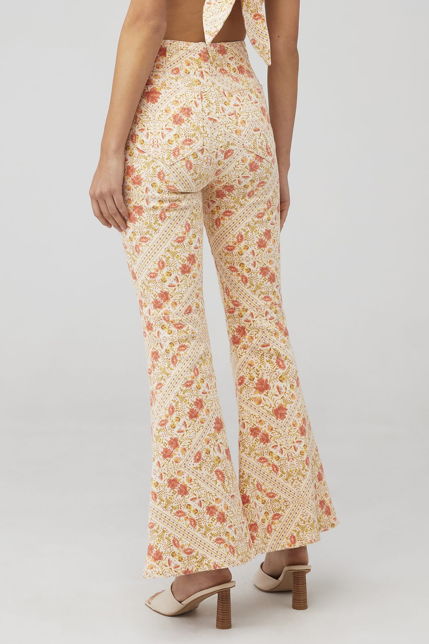 Show Me Your Mumu Belmont Pull On Trouser in Patchwork Paisley