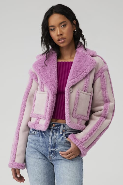 Lavender jacket clearance