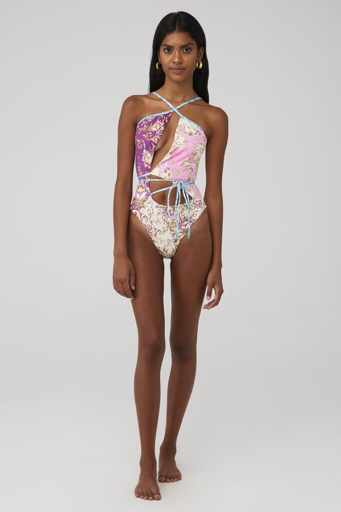 Agua Bendita, B Cut-Out One Piece in Merzin