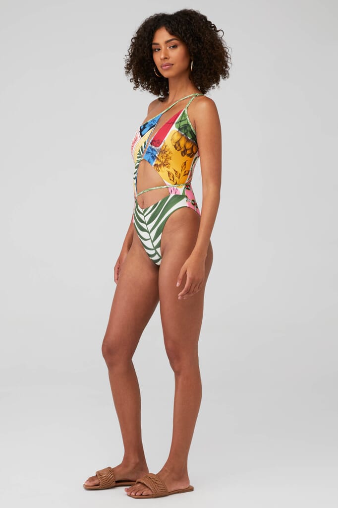 Agua Bendita, B Cut-Out One Piece in Merzin