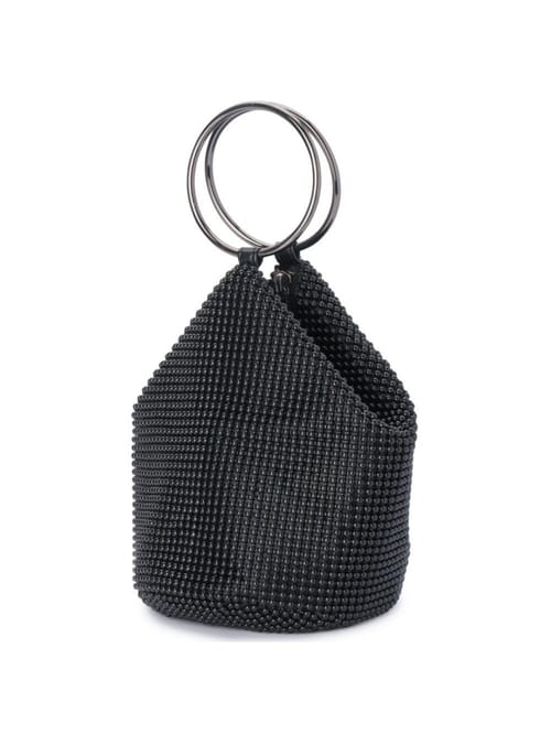 olga berg bianca mesh bag