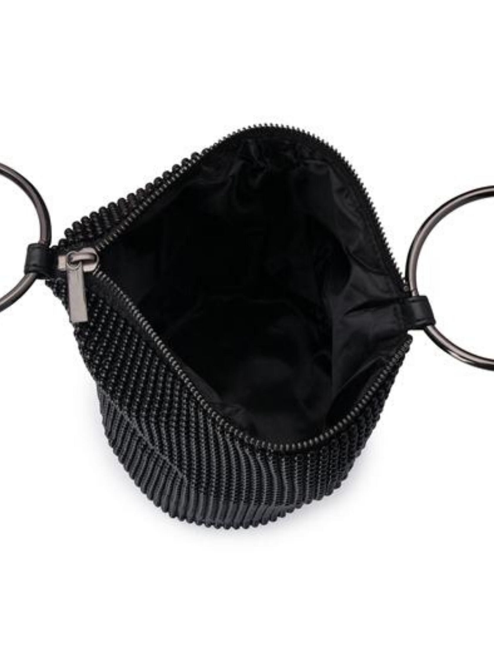 bianca ball mesh handle bag