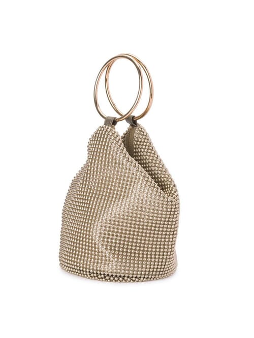 olga berg bianca mesh bag