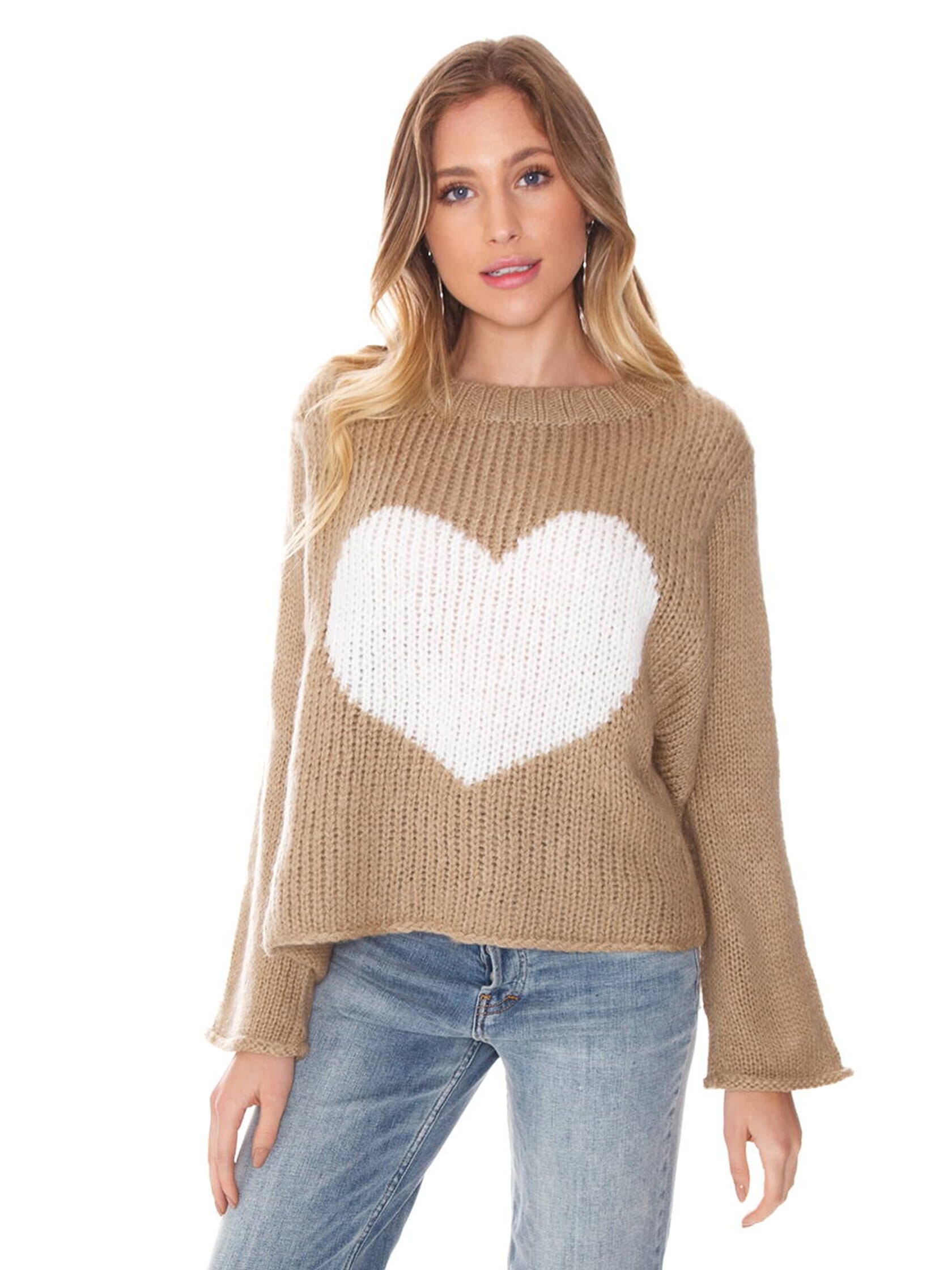 Wooden Ships | Big Heart Sweater | FashionPass