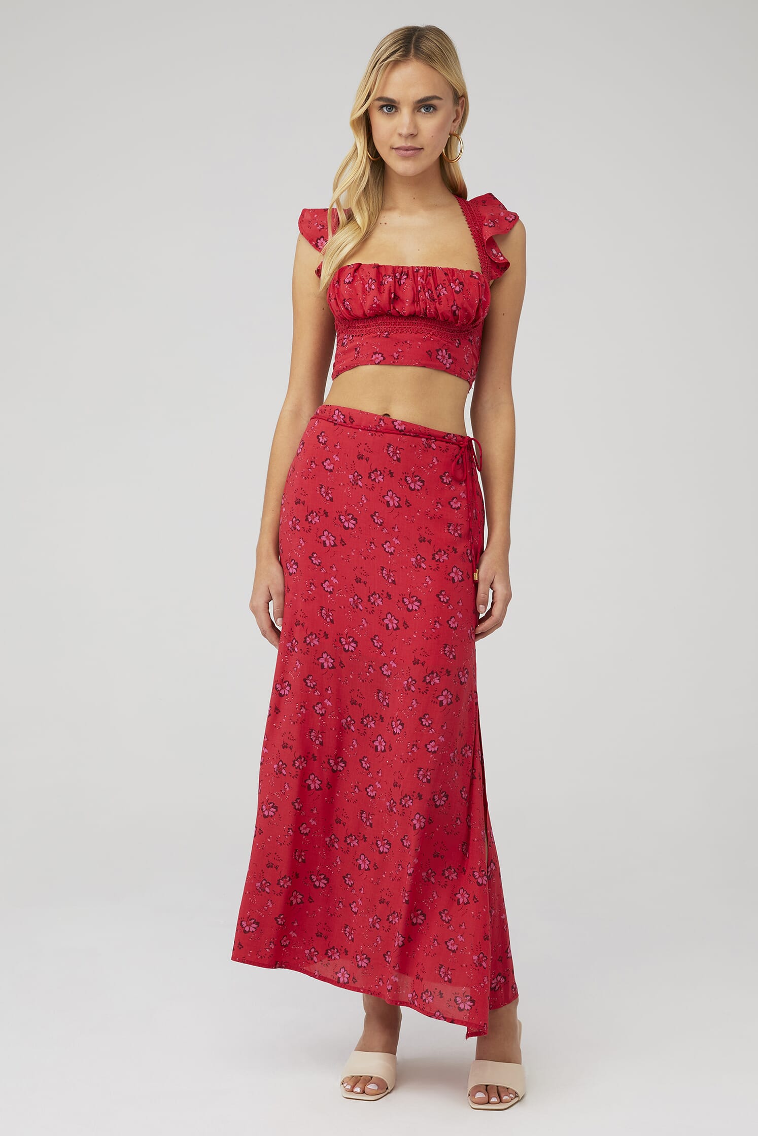 Free People | Bijou Set in Cherry Combo| FashionPass