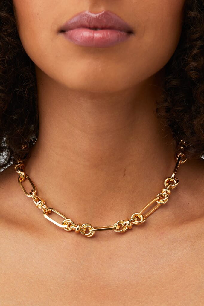 joolz by Martha Calvo Bowery Necklace in Gold FashionPass