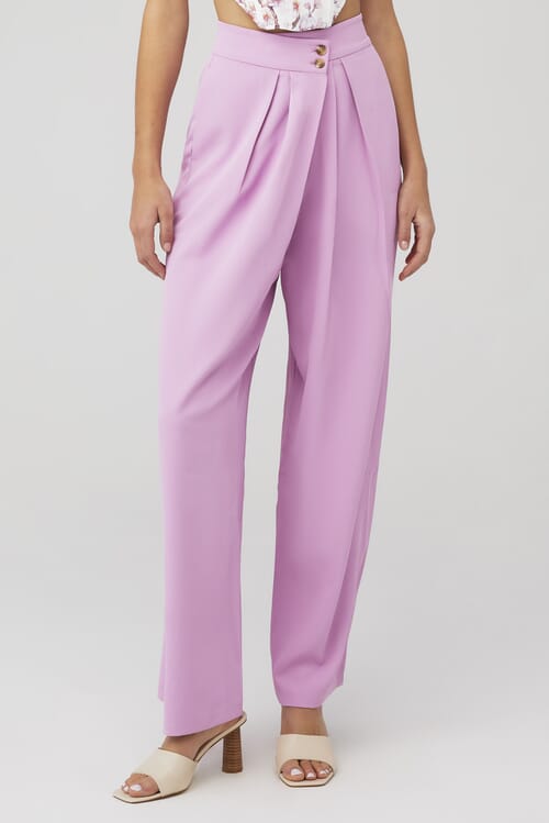 ASTR | Boyfriend Pants in Pink| FashionPass