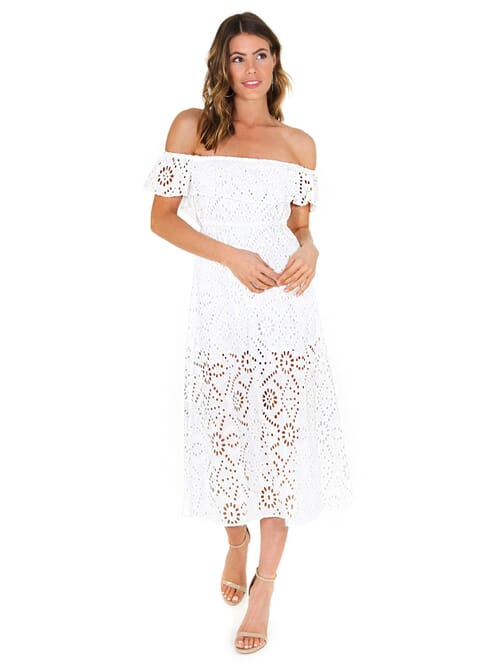 Flynn skye white outlet dress