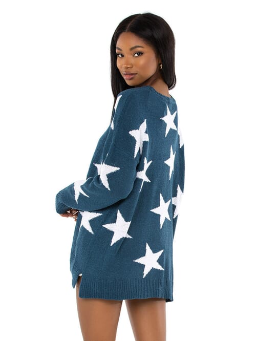 Show Me Your Mumu | Bronson Sweater in Star Tossed Knit | FashionPass