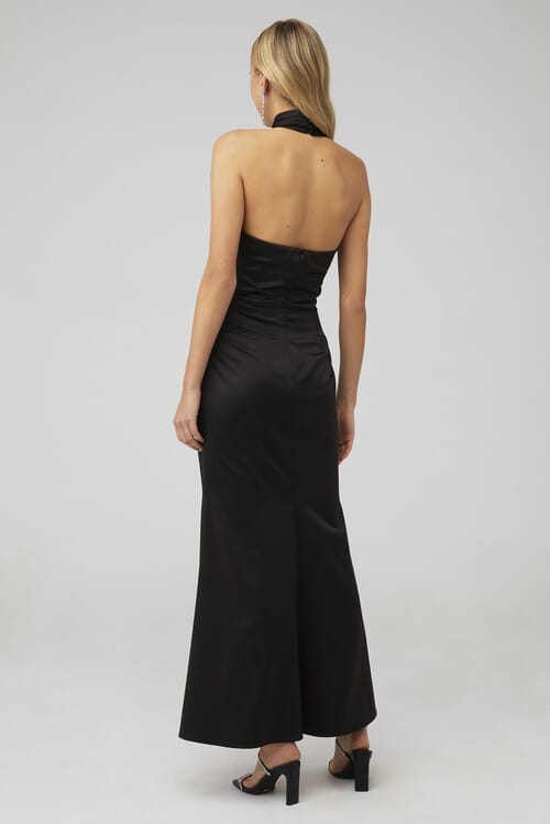 Elliatt black popover gown sale