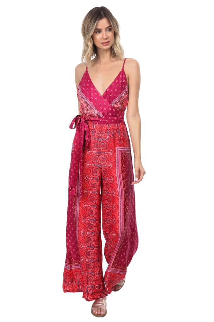 free people cabbage rose jumpsuit