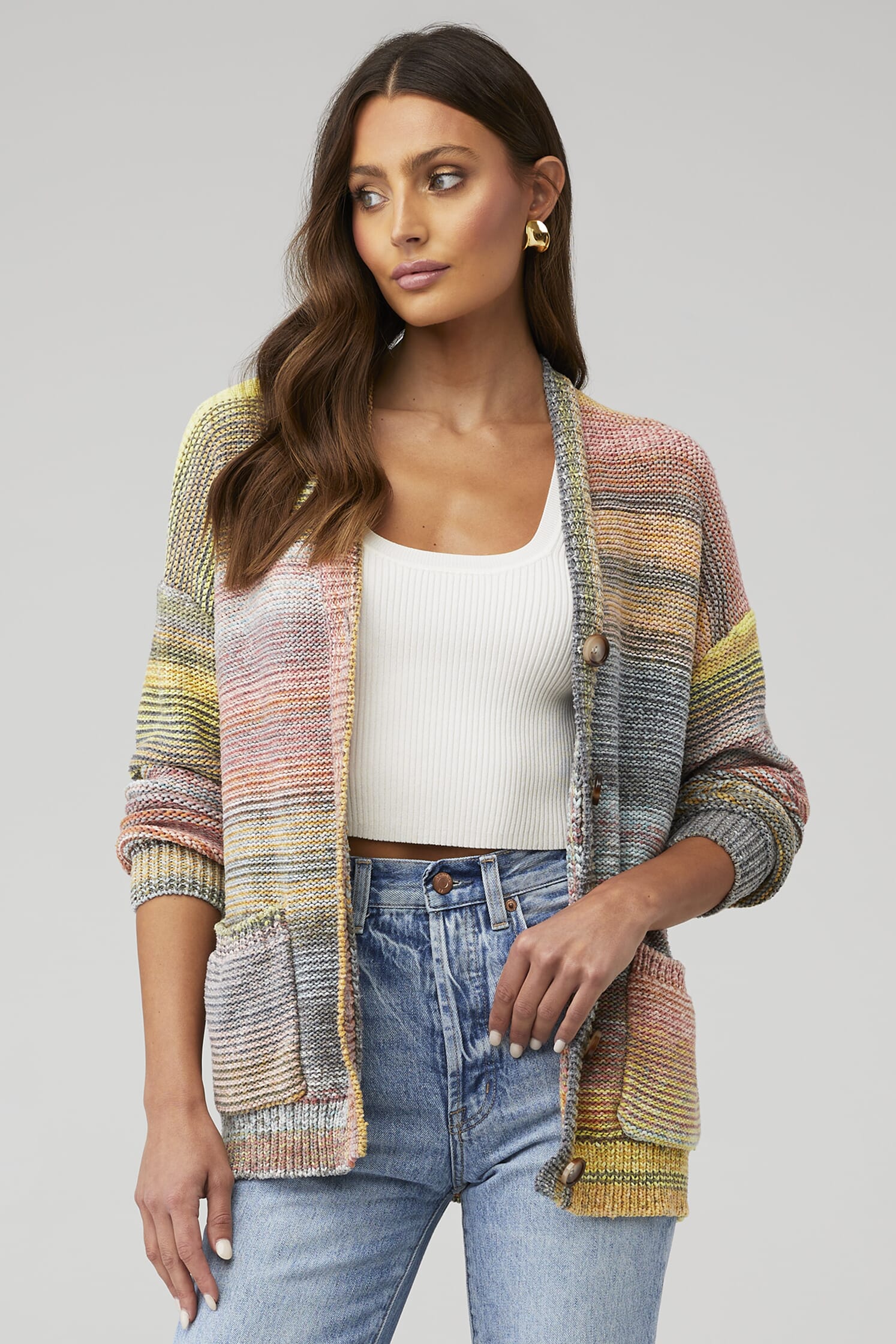 Show Me Your Mumu | Callie Cardigan in Outdoor Ombre Knit| FashionPass