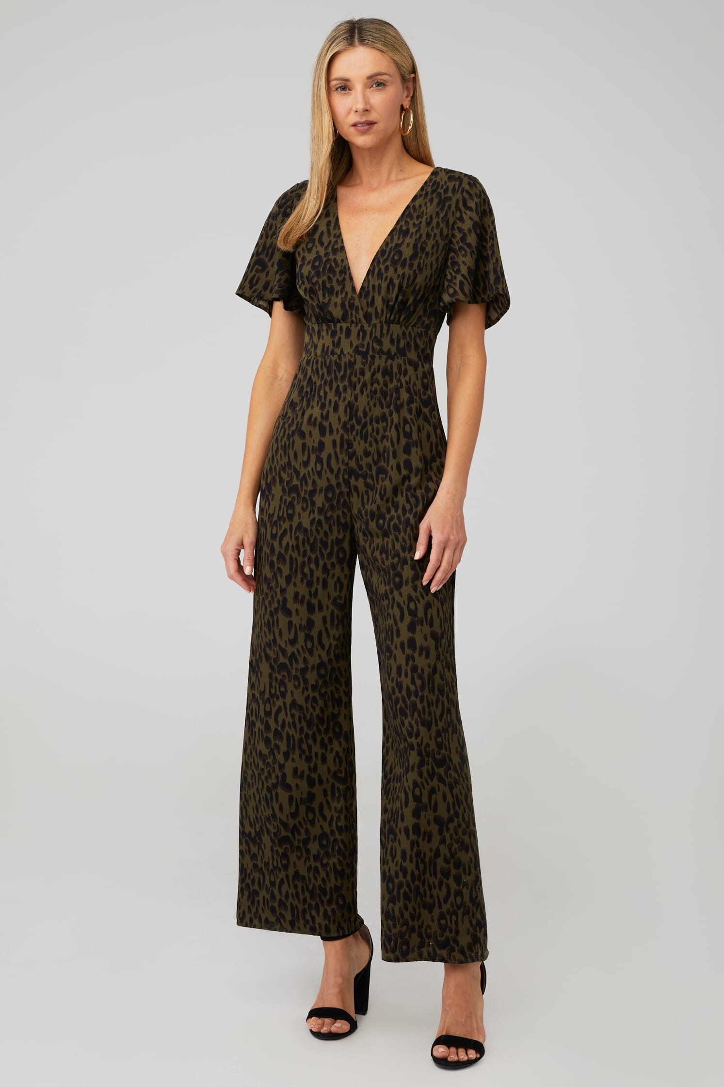 Lost In Lunar | Callie Pantsuit in Olive| FashionPass