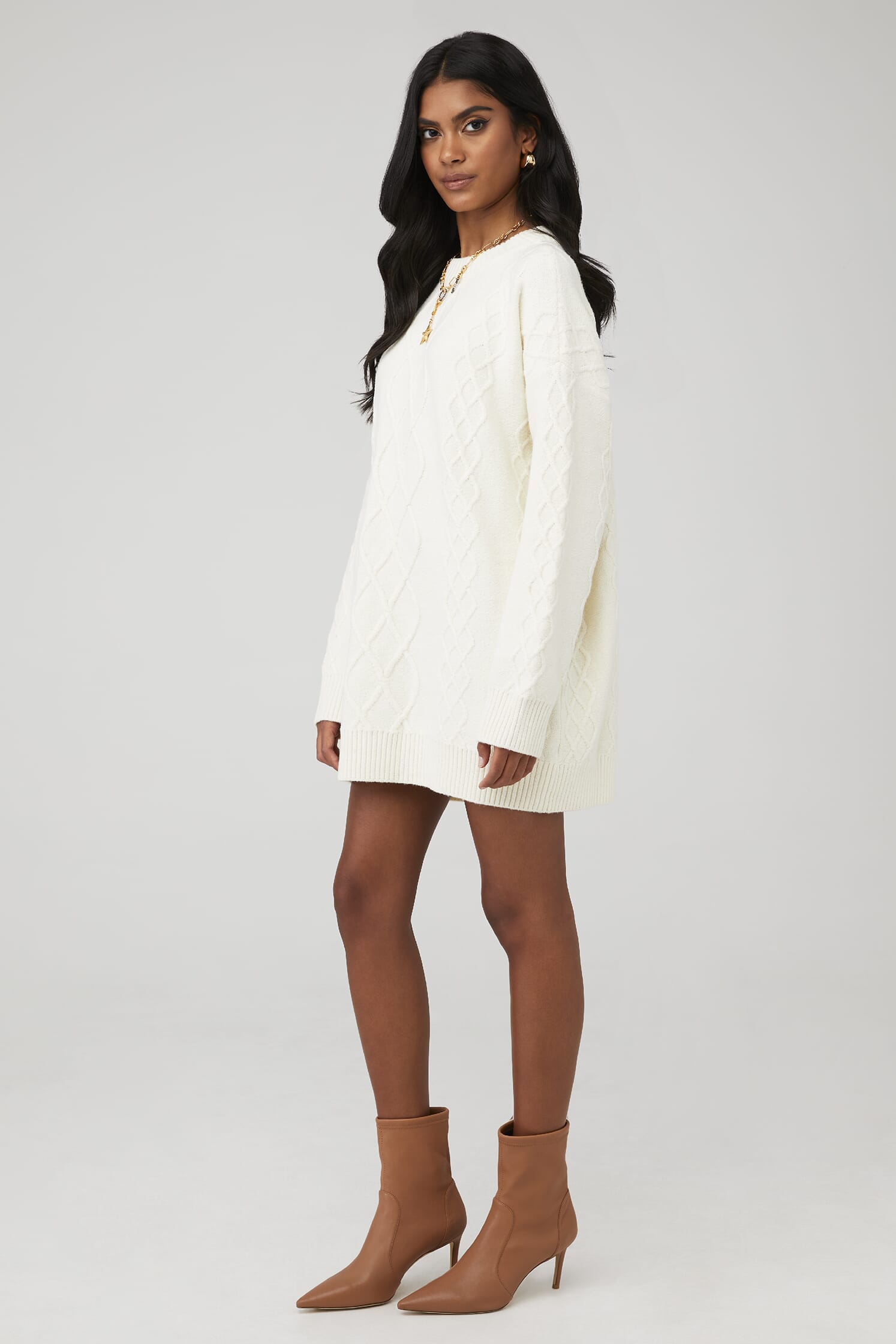 camille knit dress Camille Knit Dress Wool Elegance| AM Vision RO