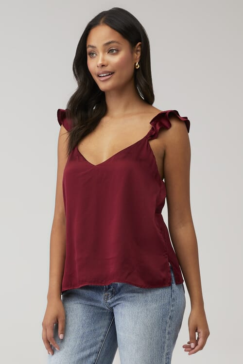 Cami NYC | Cara Cami in Currant| FashionPass
