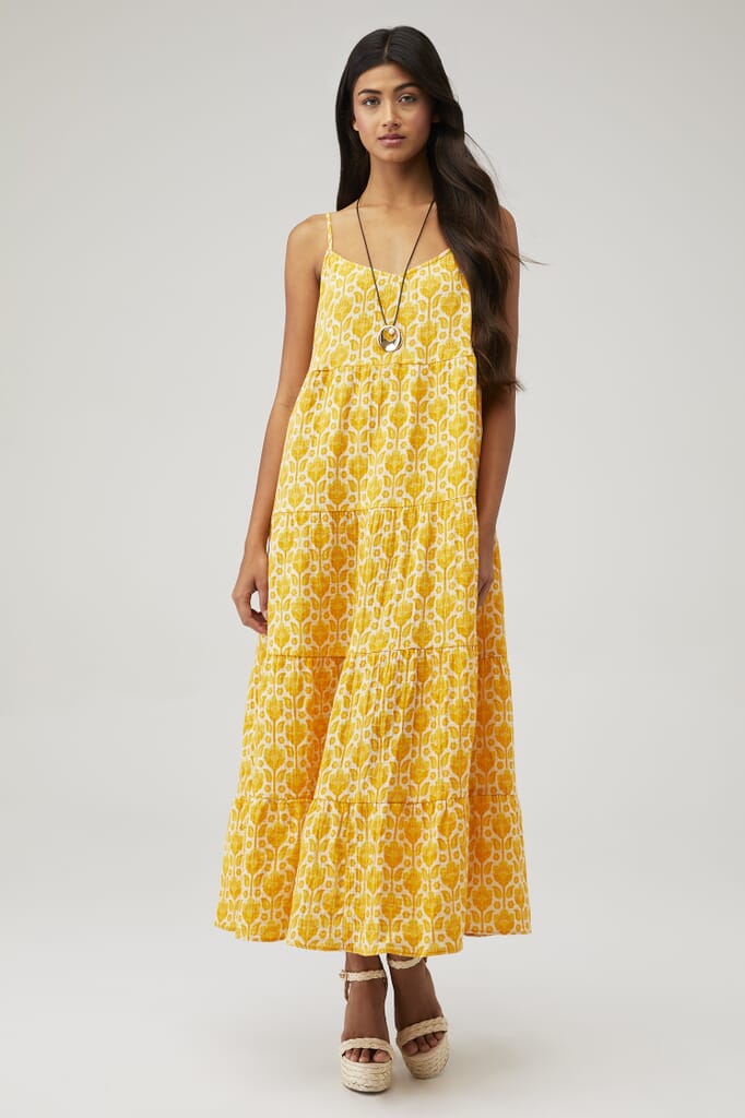 Show Me Your Mumu | Caroline Maxi Dress in Golden Fields| FashionPass