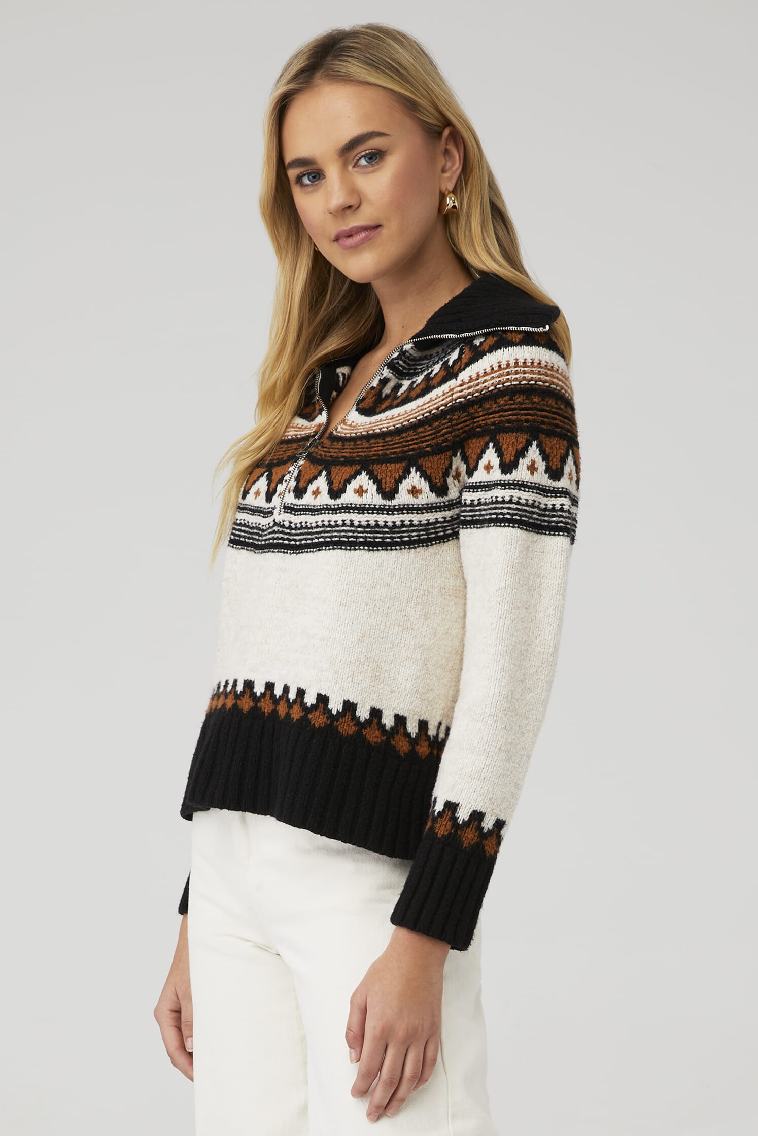 Saylor | Casey Sweater in Multi| FashionPass