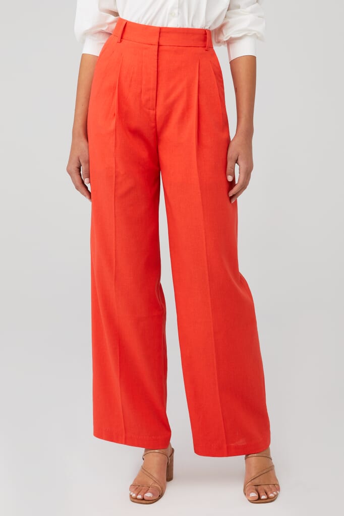 SABINA MUSAYEV | X Fashionpass Ross Pants in Orange| FashionPass