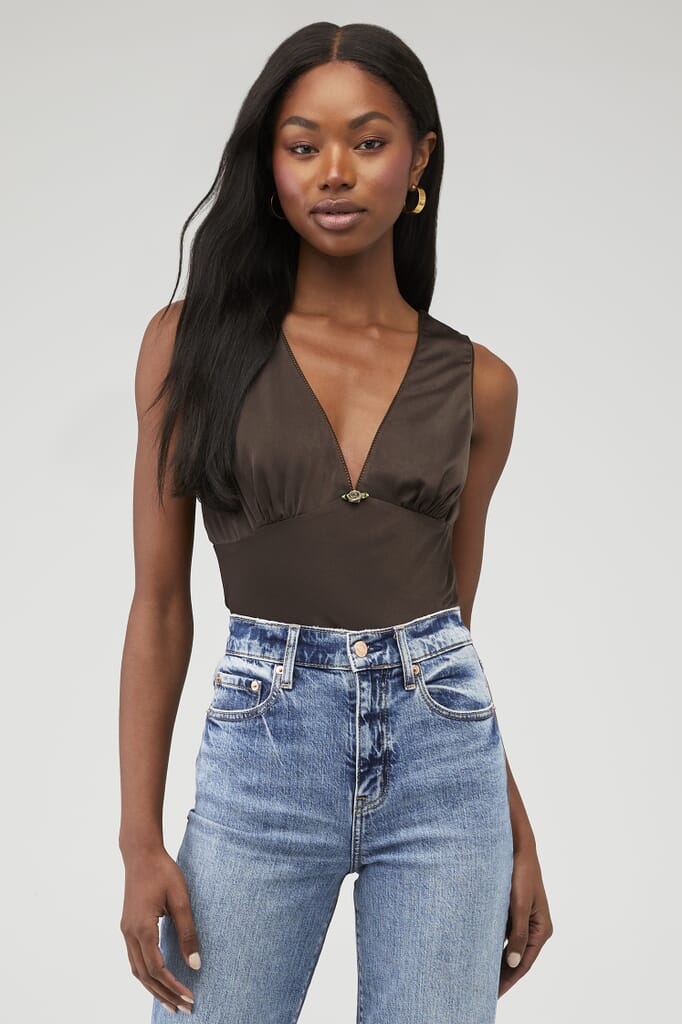 Crop Top For Love And Lemons Bora Bora - Blanc, Taille Large, Occasion Très Bon état