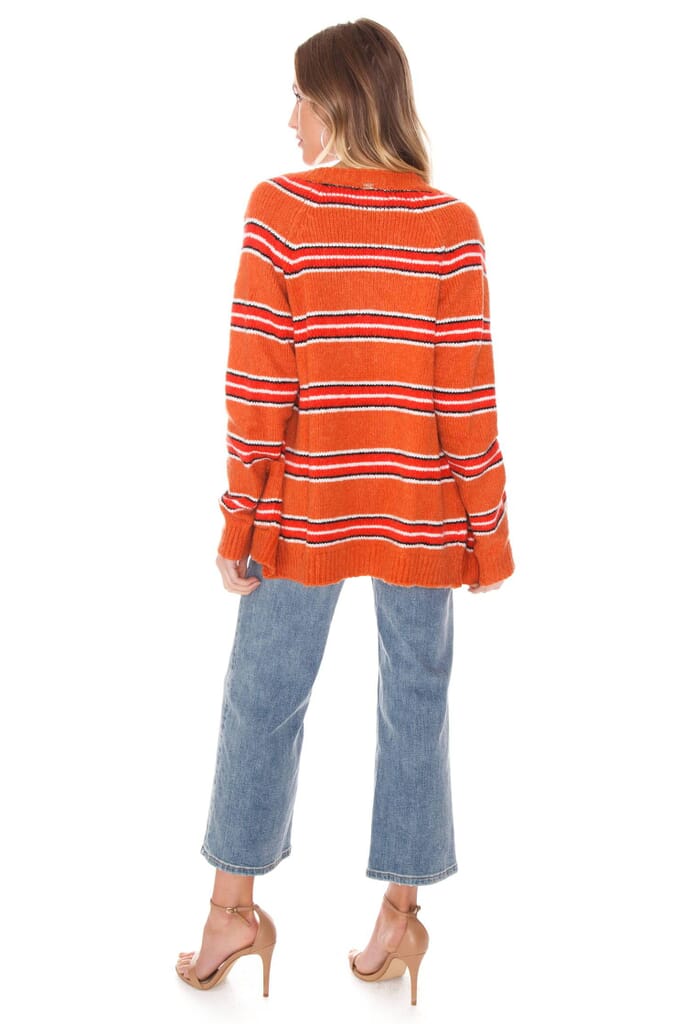 For Love & Lemons Charlie Striped Sweater in Stripe