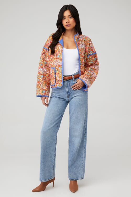 Free People | Chloe Jacket in Candy Combo| FashionPass