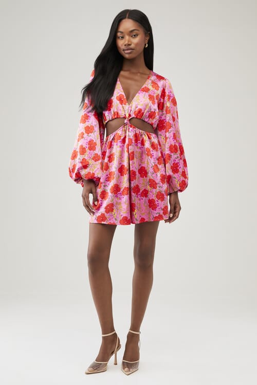 Show Me Your Mumu | Moby Tie Maxi in Bright Blooms| FashionPass