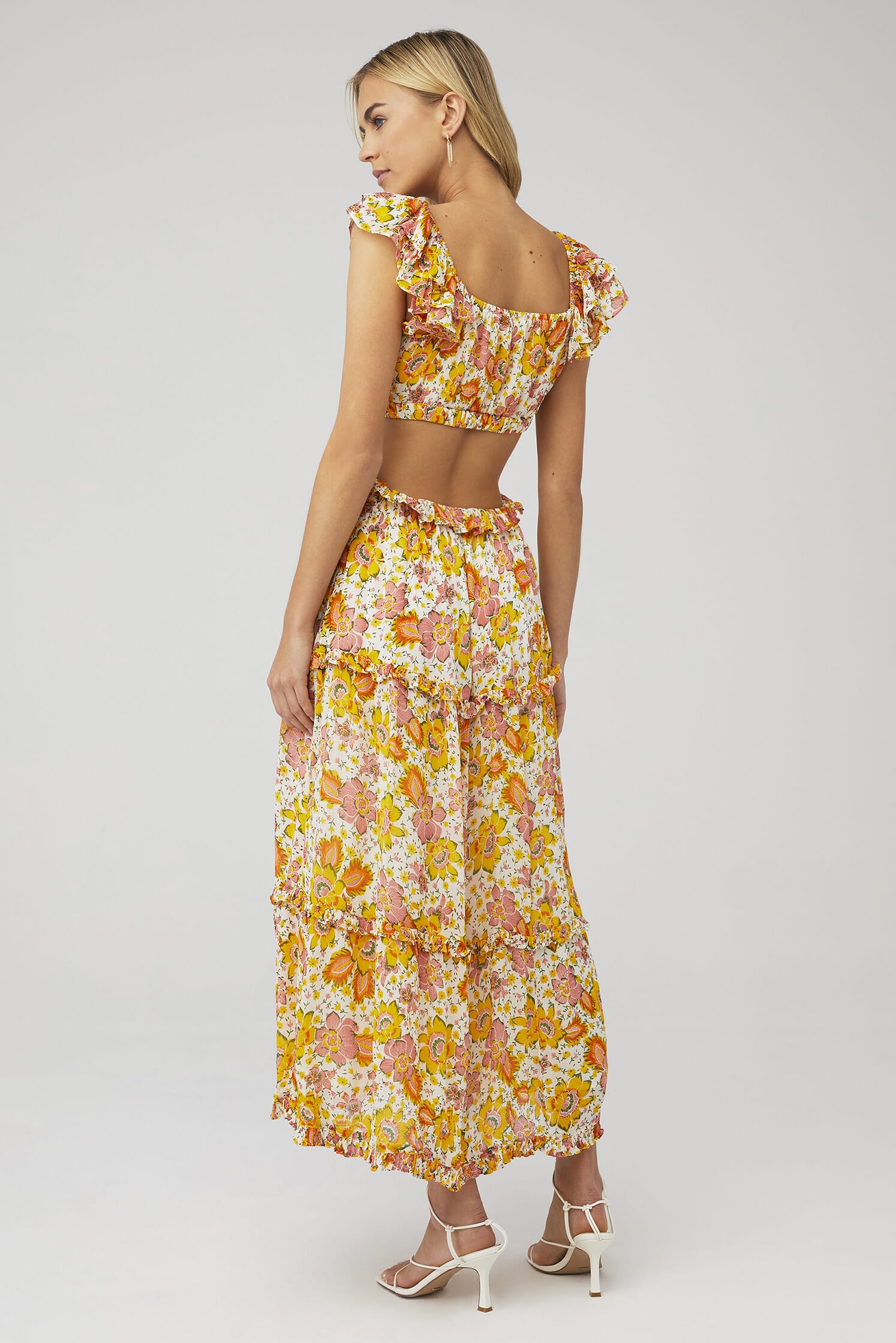 Cleobella | Clara Ankle Dress in Lucia Floral Print| FashionPass