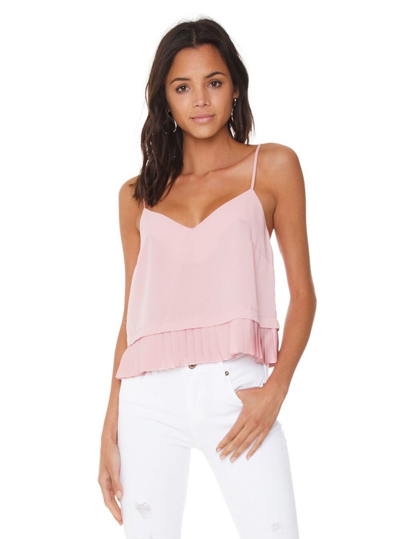 Pleated Tank Top