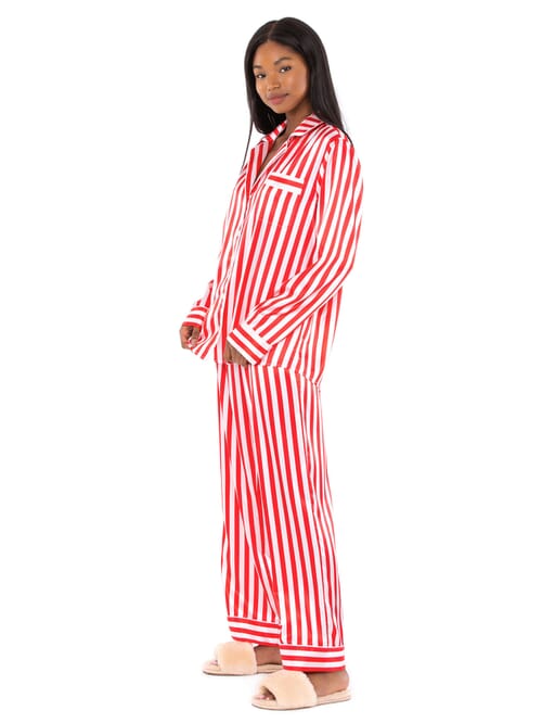 Show Me Your Mumu Classic Pj Set in Peppermint Stripe FashionPass