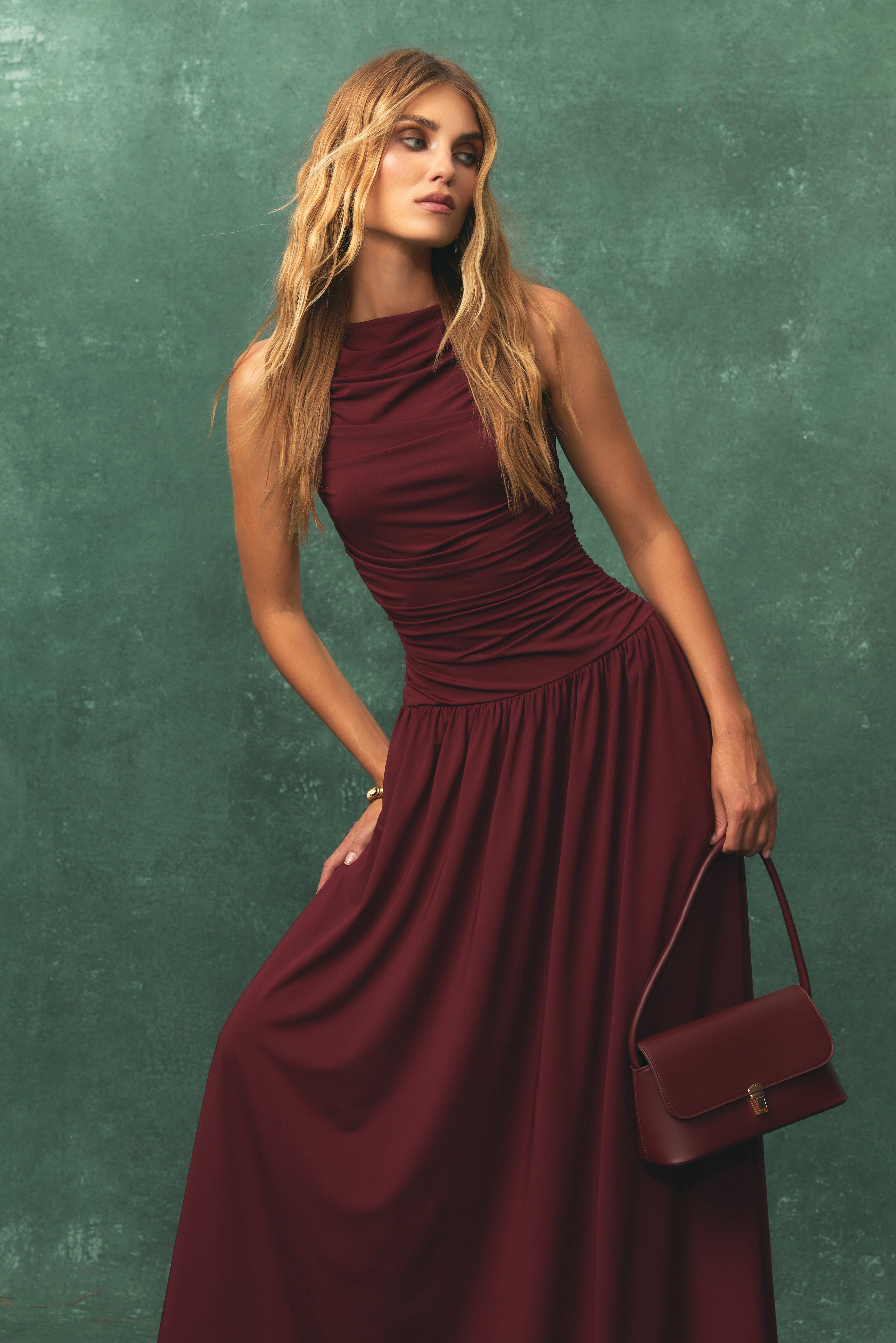 white christmas dresses Kennedy Dress – NIA main image 1