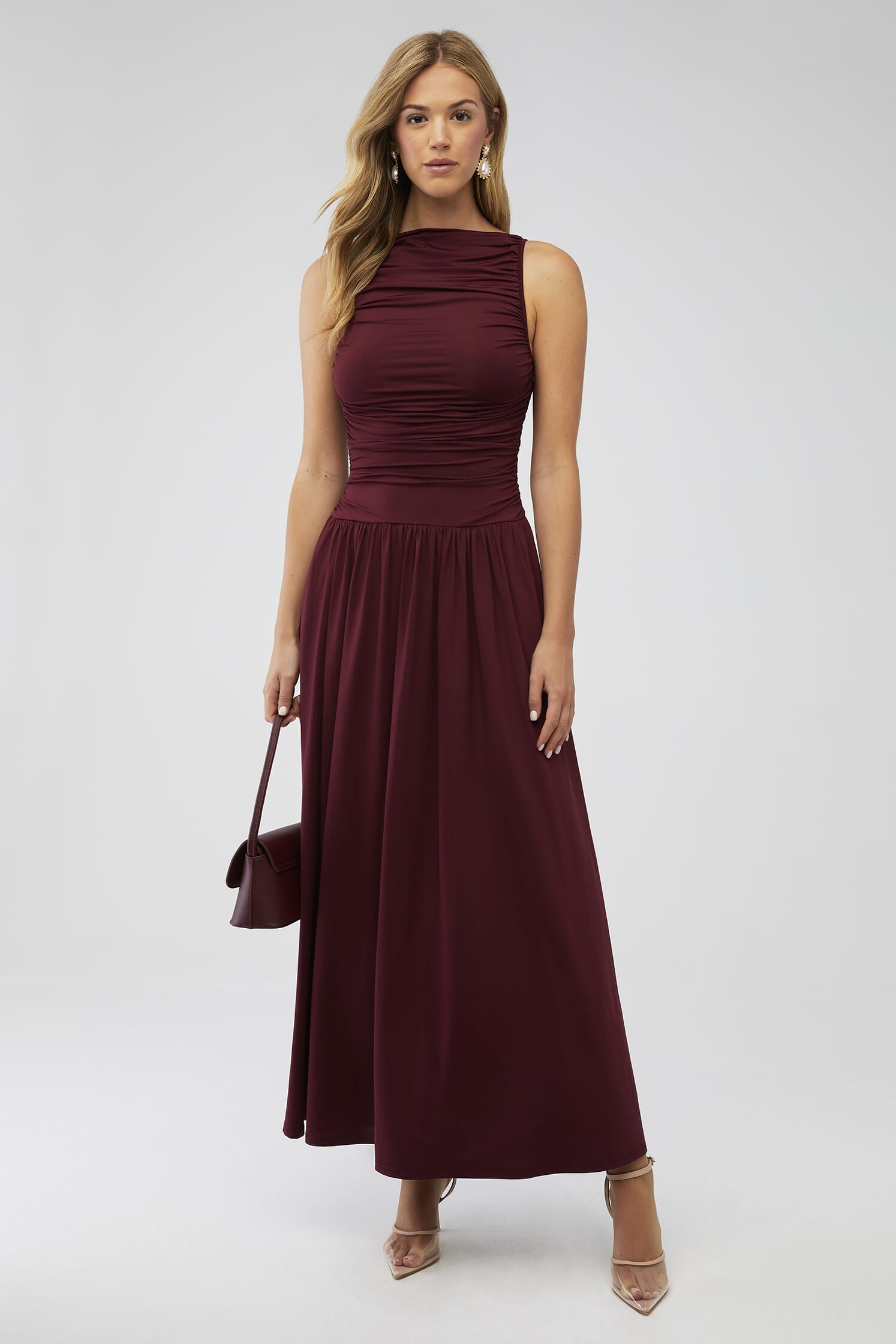 NIA | Clea Dress in Chianti| FashionPass