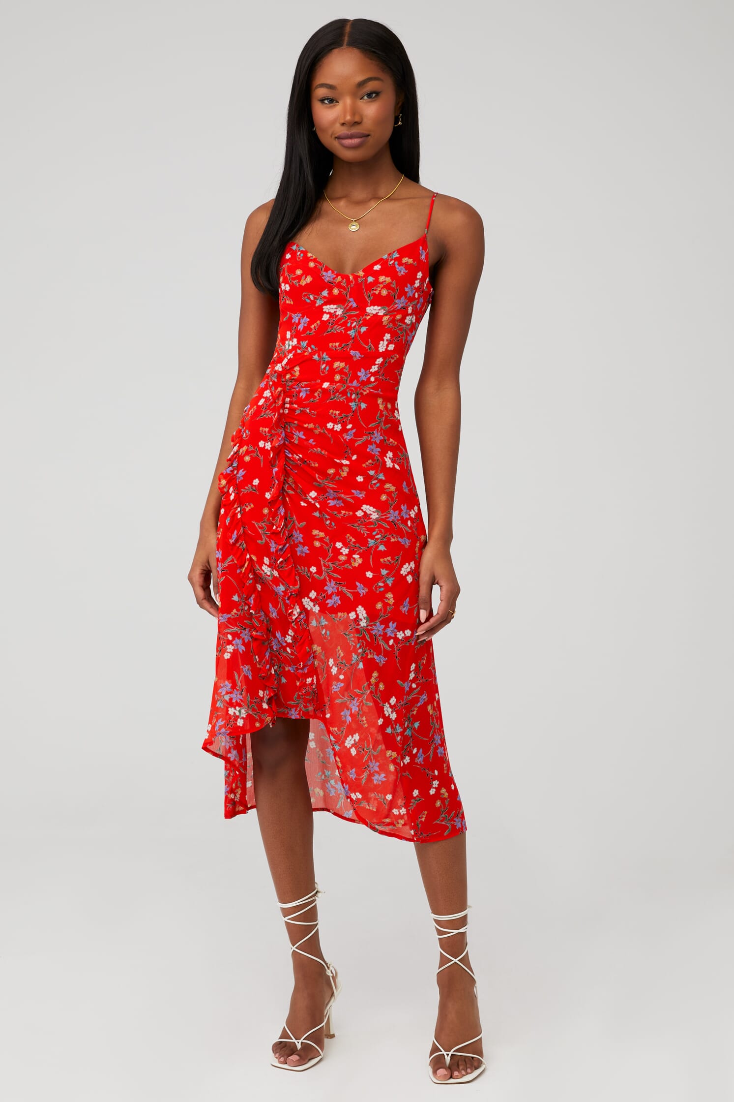 RAYS FOR DAYS Clementine Dress in Rougue Bouquet FashionPass