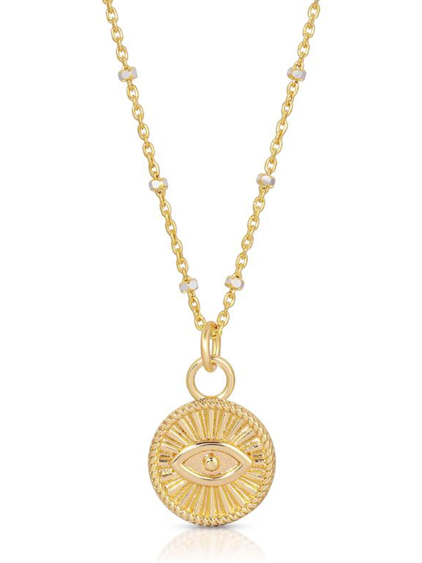 Joy Dravecky | Cleo Coin Necklace in Gold| FashionPass