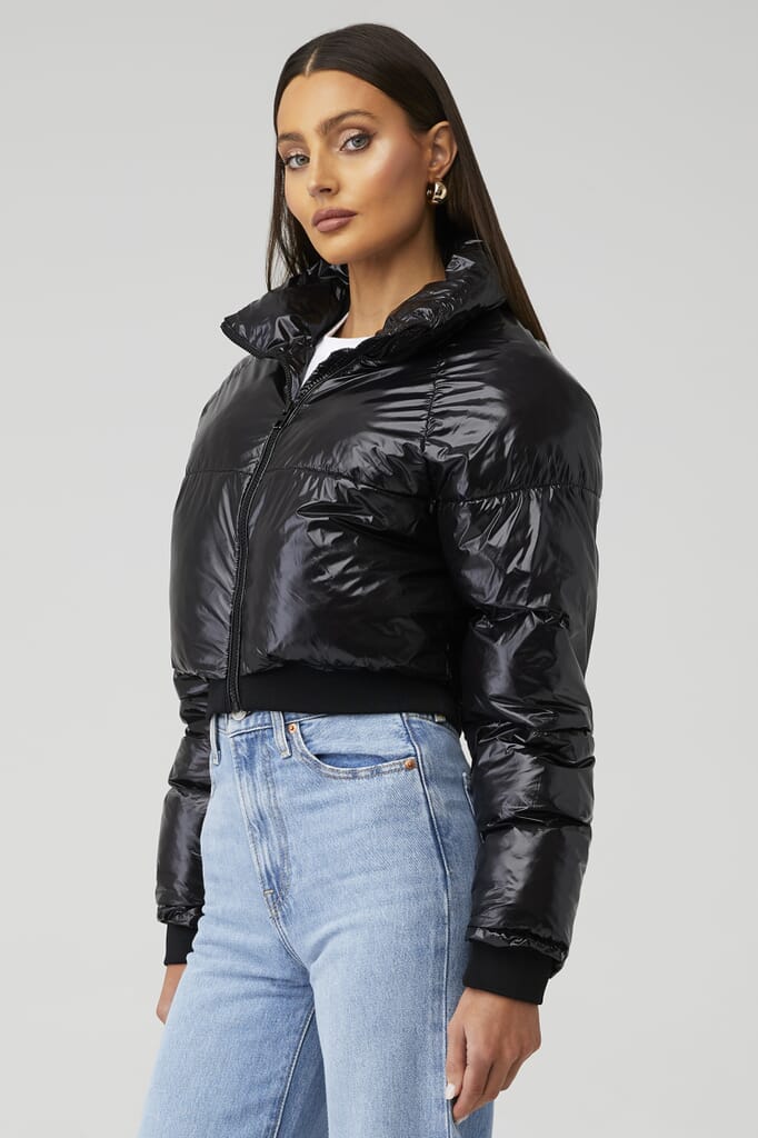 Blank NYC | Cold Lover Crop Puffer Jacket in Cold Lover| FashionPass