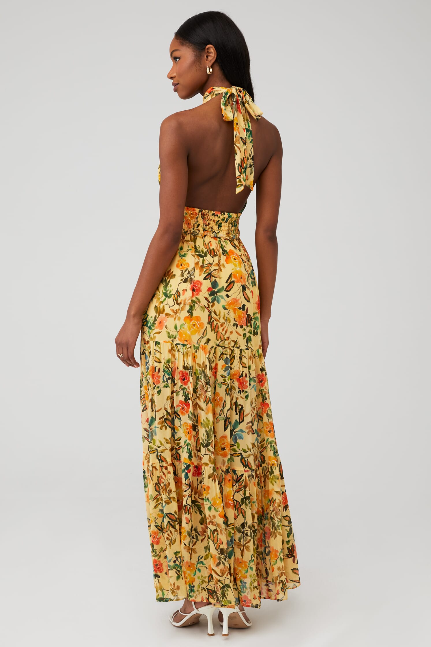 RAYS FOR DAYS | Corrina Dress in Creamy Yellow Floral| FashionPass