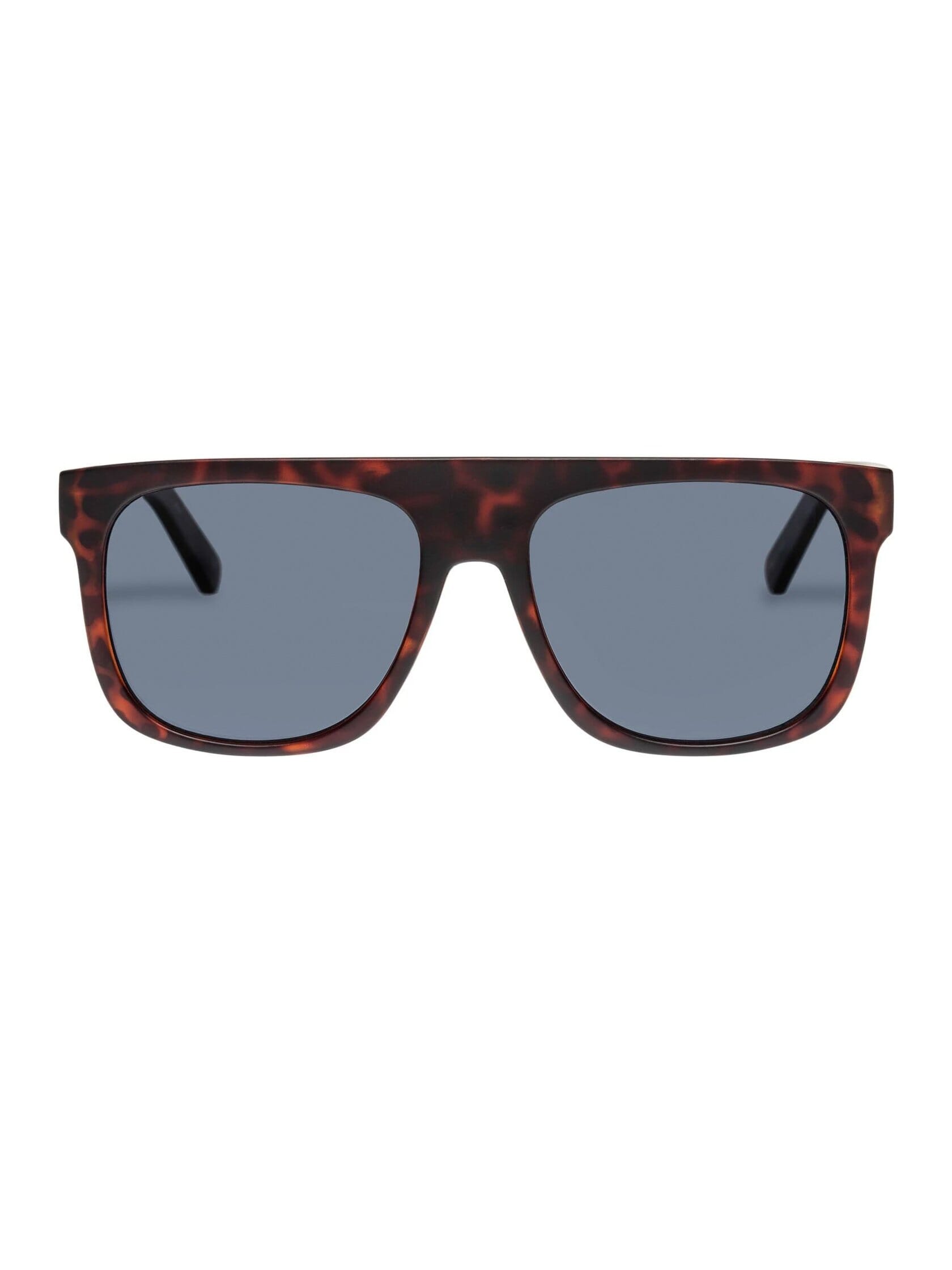 Le Specs Covert Sunglasses In Matte Tort Fashionpass 1070