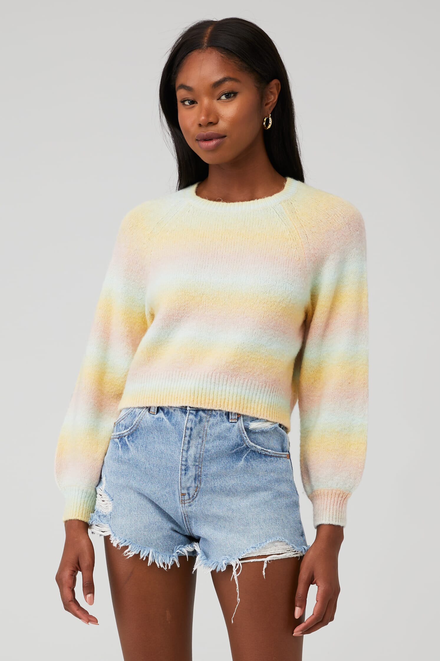 BB Dakota Crazy On You Sweater in Multi| FashionPass - Main Image