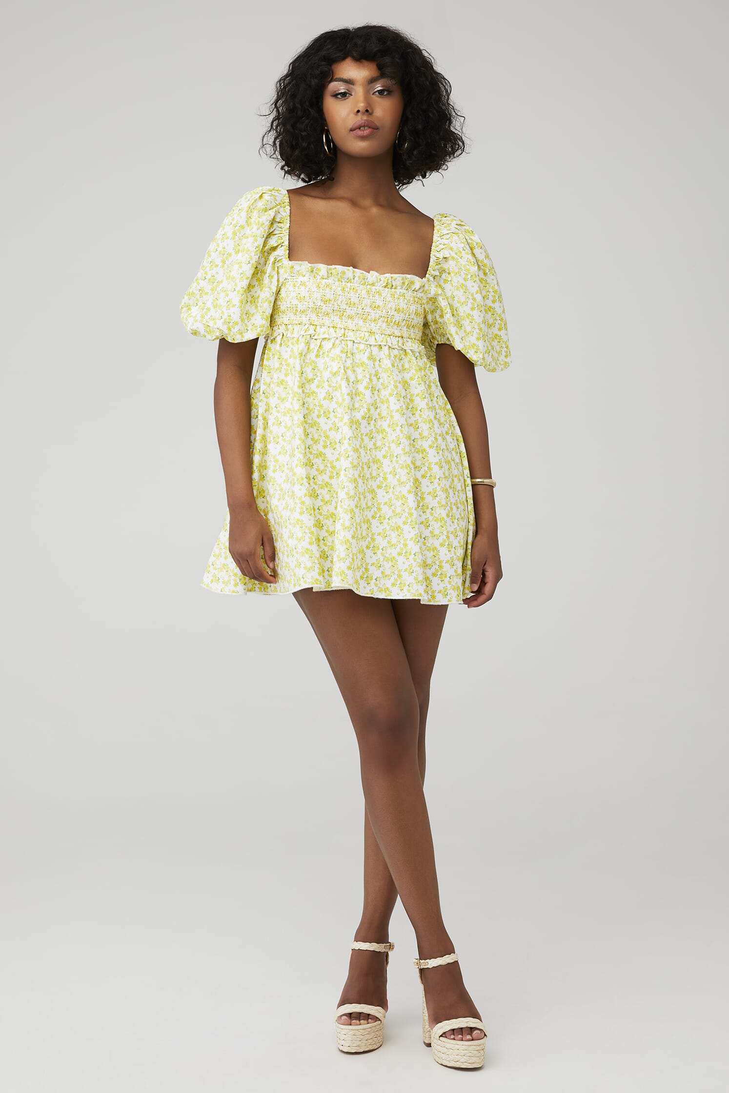 for Love & Lemons Cynthia Mini Dress - Size L