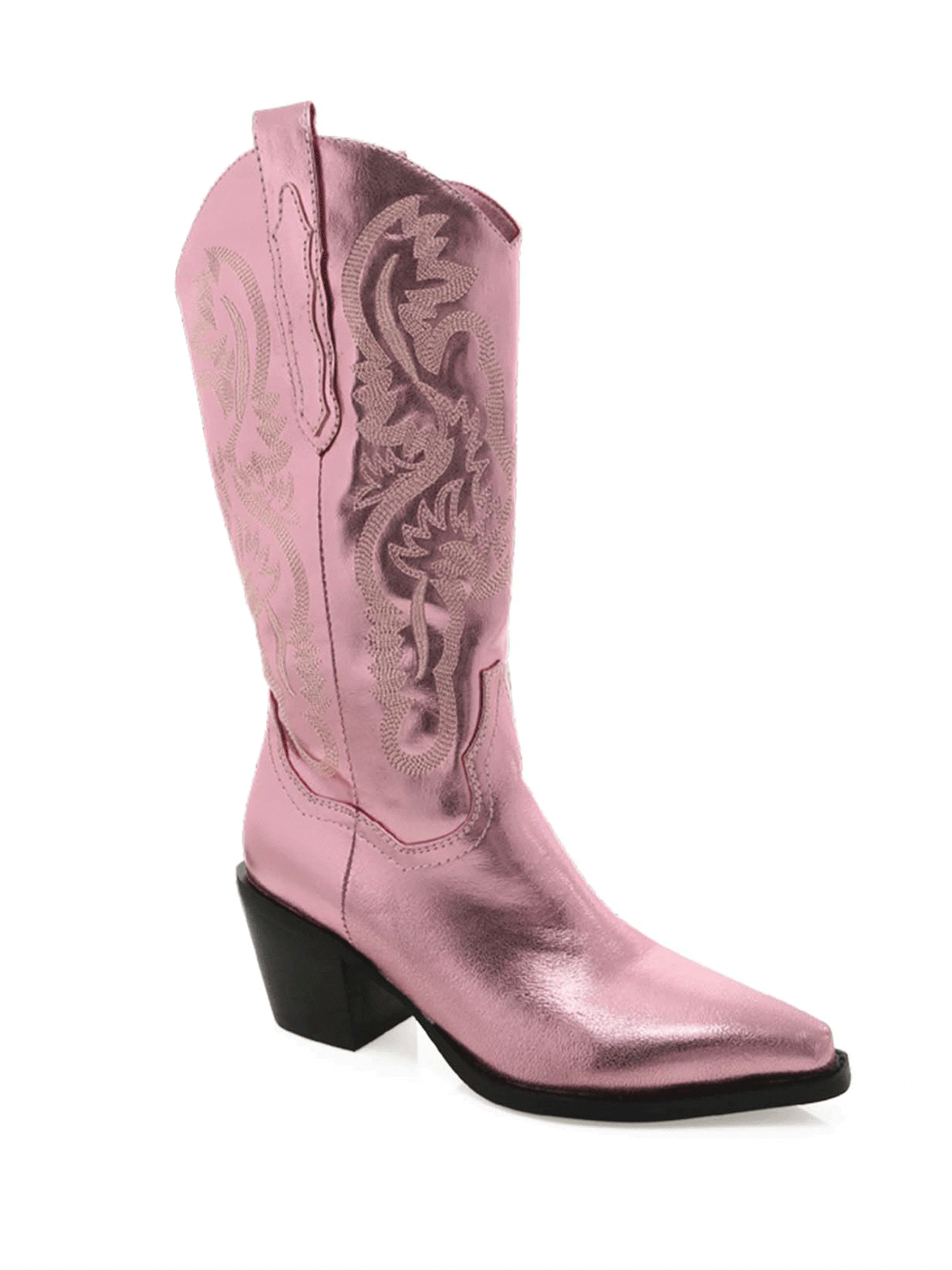 BILLINI Danilo Boots in Pink Metallic FashionPass