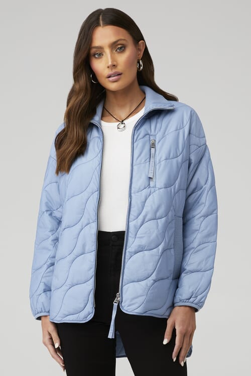 Light sales quilted jacket