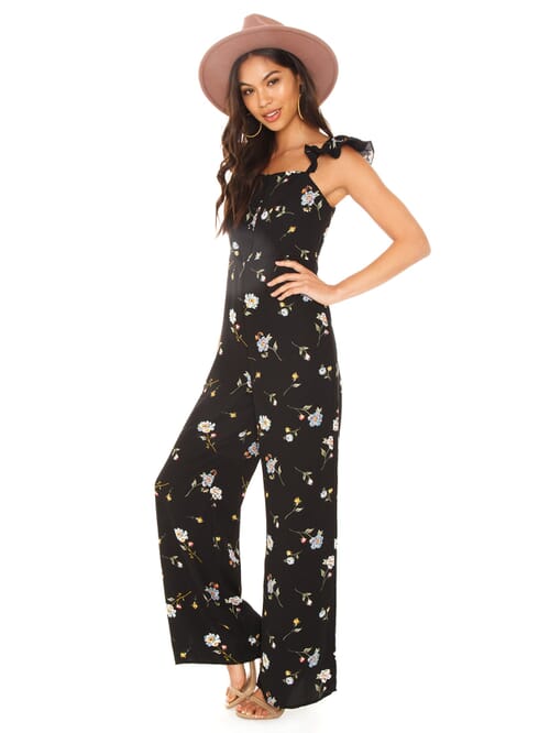 line and dot jumpsuit