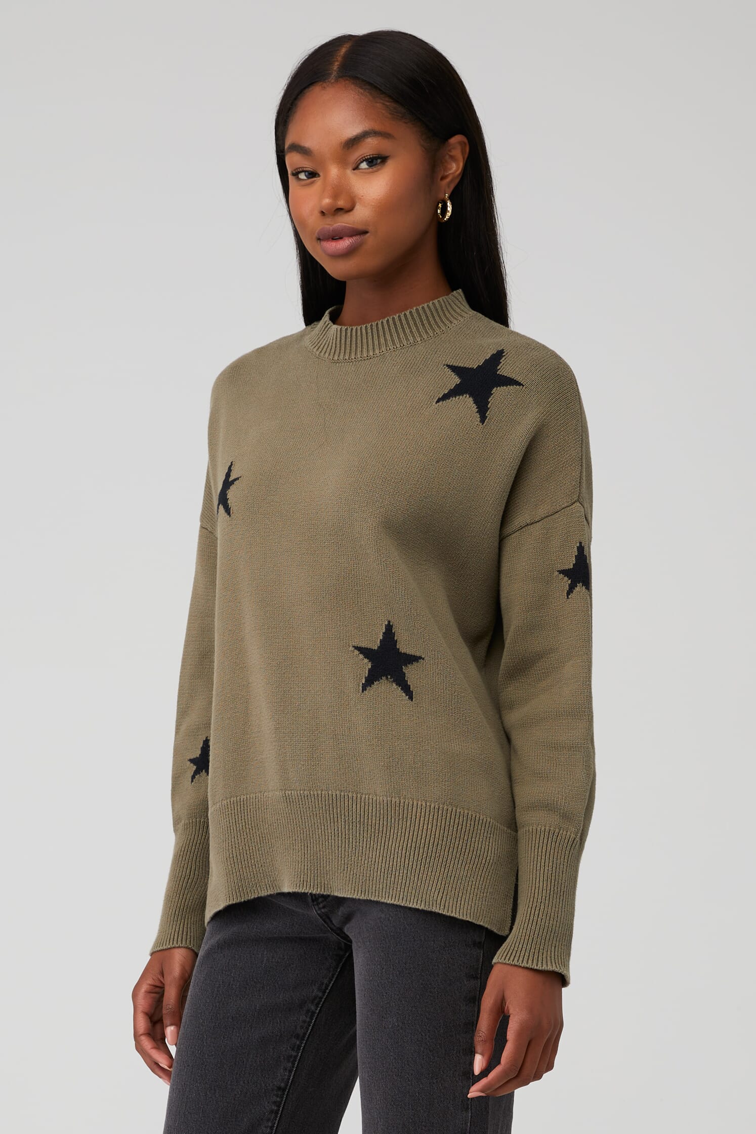 Dolce & Gabbana Glitter-Effect Striped Knit Sweater | Sendegaro