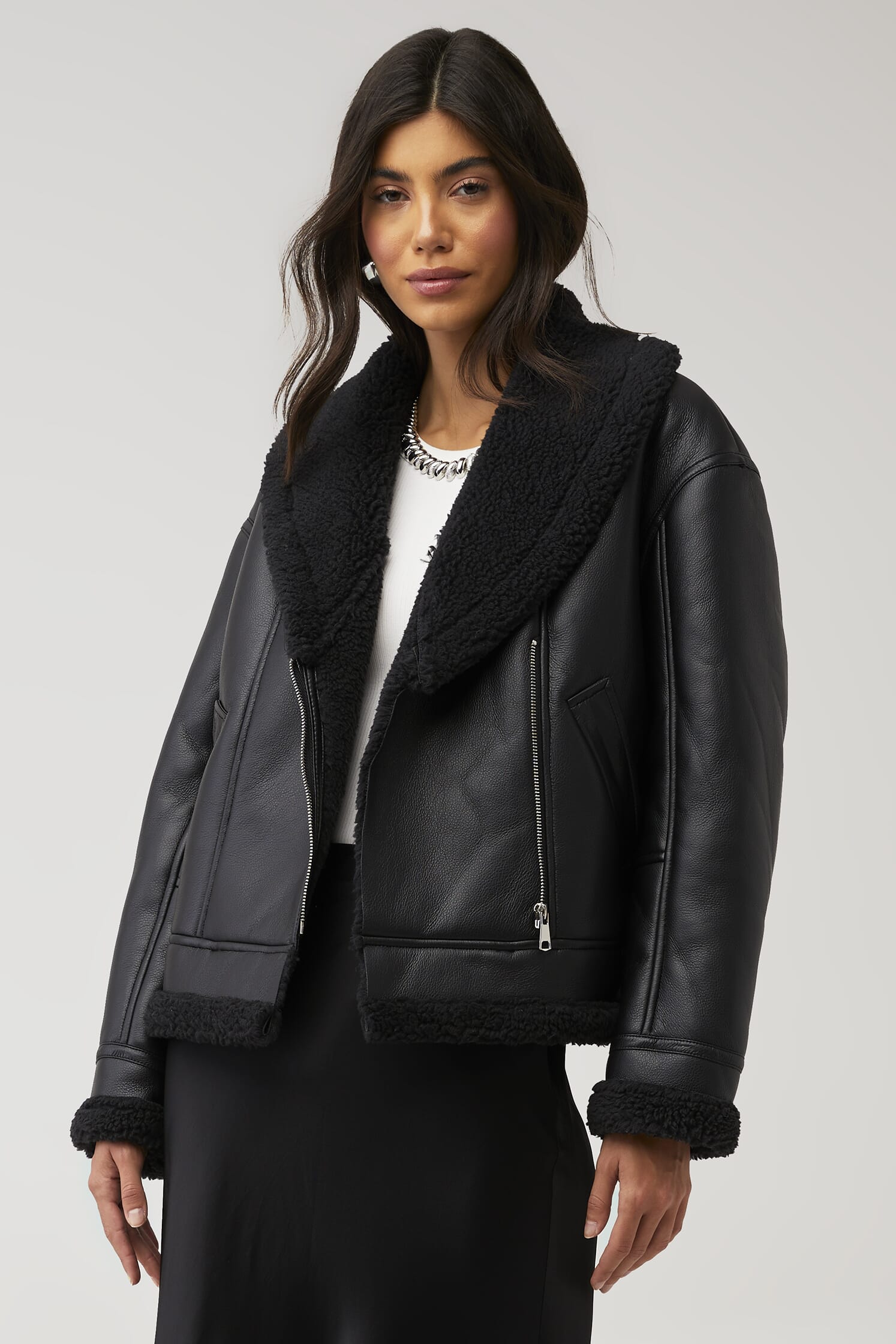 Oversized Aviator Uo Athena Aviator Jacket Urban Outfitters