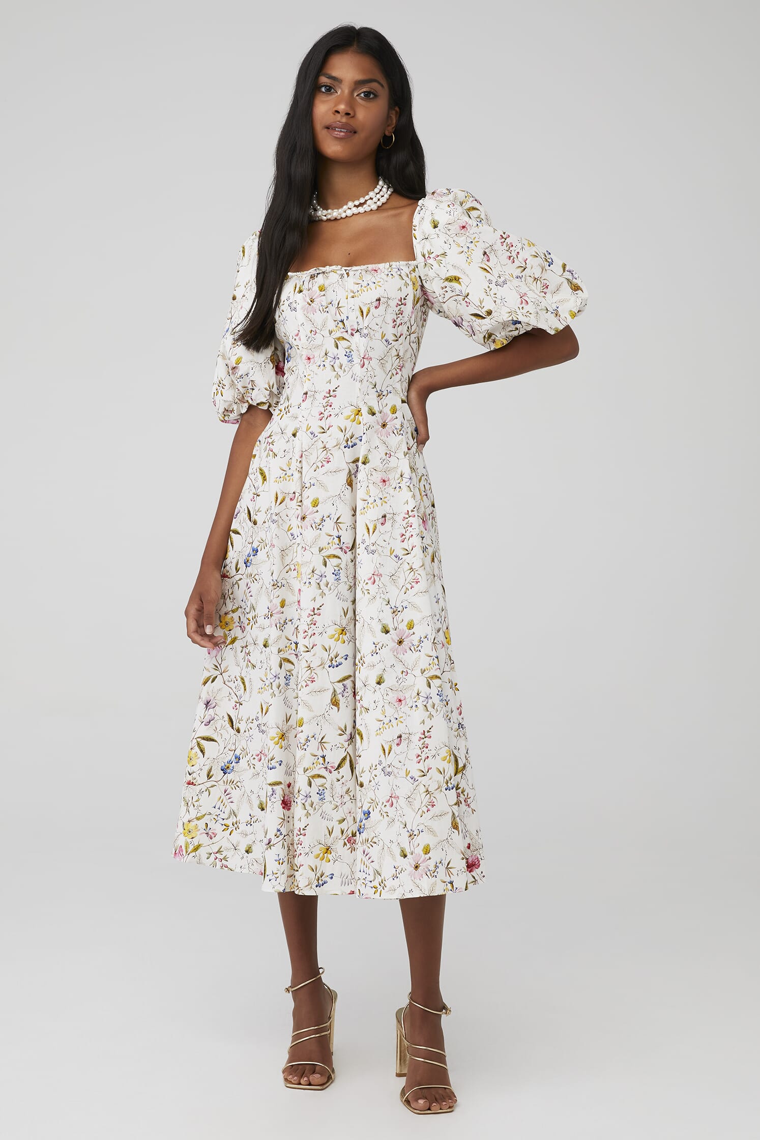 Selkie | Day Dress in Wildflower Kilburn| FashionPass