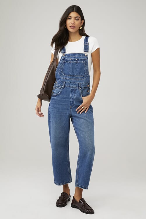 ANDMARY ♥ Ribbon denim allinone・Msize ANDMARY ♥ Ribbon denim all-in-one・M size